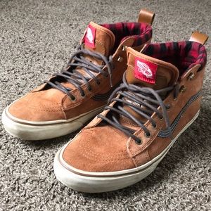 Winterized Sk8 Hi Vans